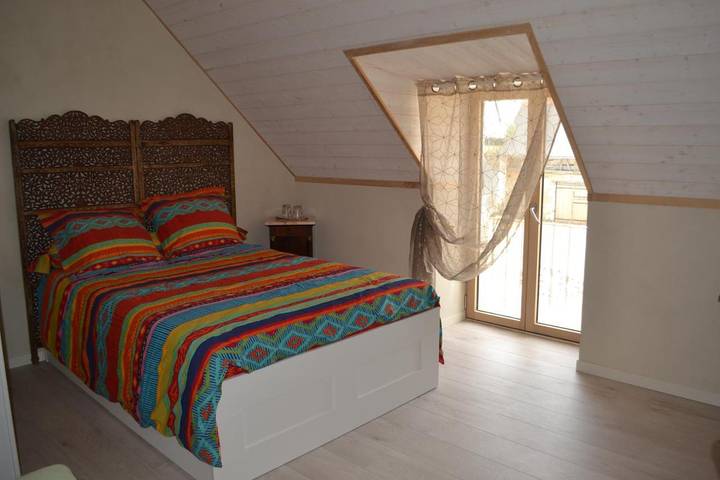 Appartement de vacances pour 2 personnes, avec jardin