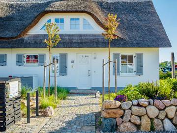 Ferienhaus für 4 Personen, mit Garten und Sauna sowie Terrasse und Seeblick, kinderfreundlich in Wismarer Bucht