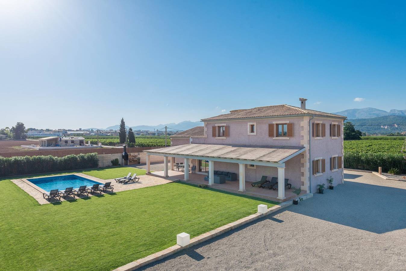 Es Moli D'En Sion - Ferienhaus mit privaten Pool in Sa Pobla. Wifi gratis in Sa Pobla, Mallorca Norden