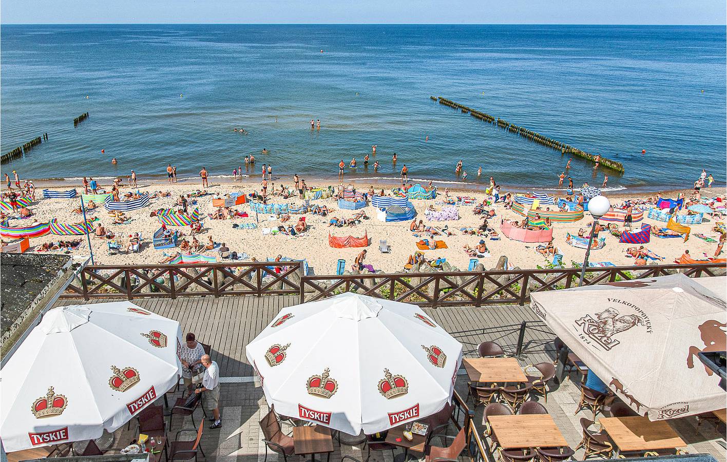 Ferienhaus für 8 Personen mit Terrasse in Mielno, Powiat Koszaliński