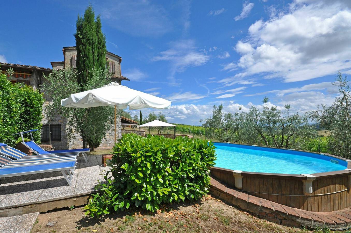 Villa für 8 Personen mit Pool in Gaiole in Chianti, Chianti