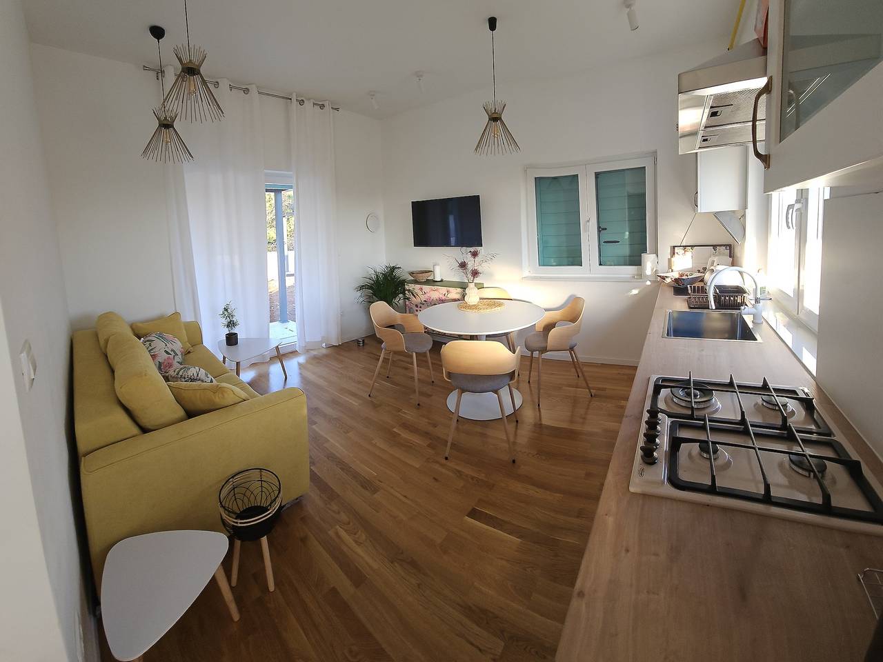 1-Zimmer-Haus mit Terrasse und Meerblick Bucht Nevidansko Polje, Pasman in Dobropoljana, Pasman