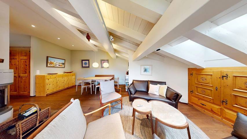 Ferienwohnung für 5 Personen, mit Balkon und Ausblick in Sils im Engadin/Segl - 2