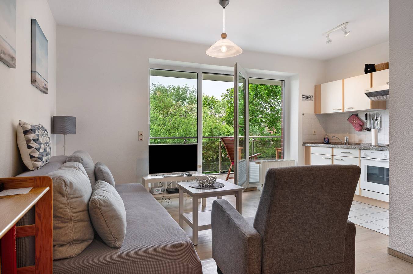 Ganze Wohnung, Apartment 'Wurster Nordseeküste' mit Balkon und Wlan in Wremen, Cuxland