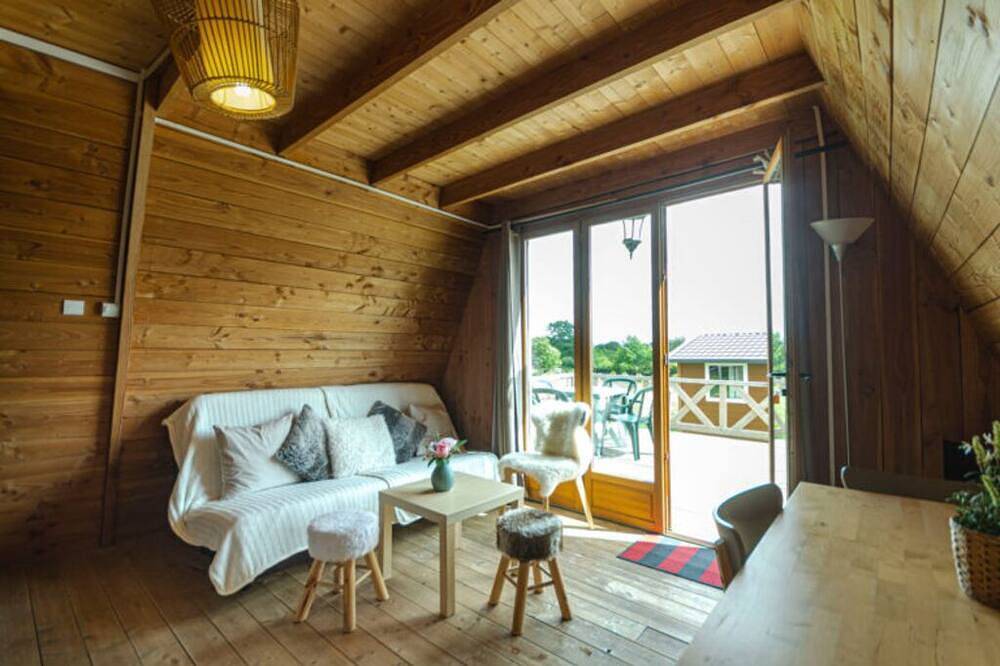 Chalet Tipi Pour 4 Personnes : un Chalet Insolite Pour un Séjour en Normandie ! in Notre-Dame-de-Bonne-Nouvelle, Región de Caen