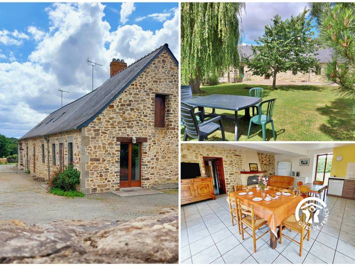 Gîte pour 6 personnes, avec Terrasse et Jardin dans Mayenne