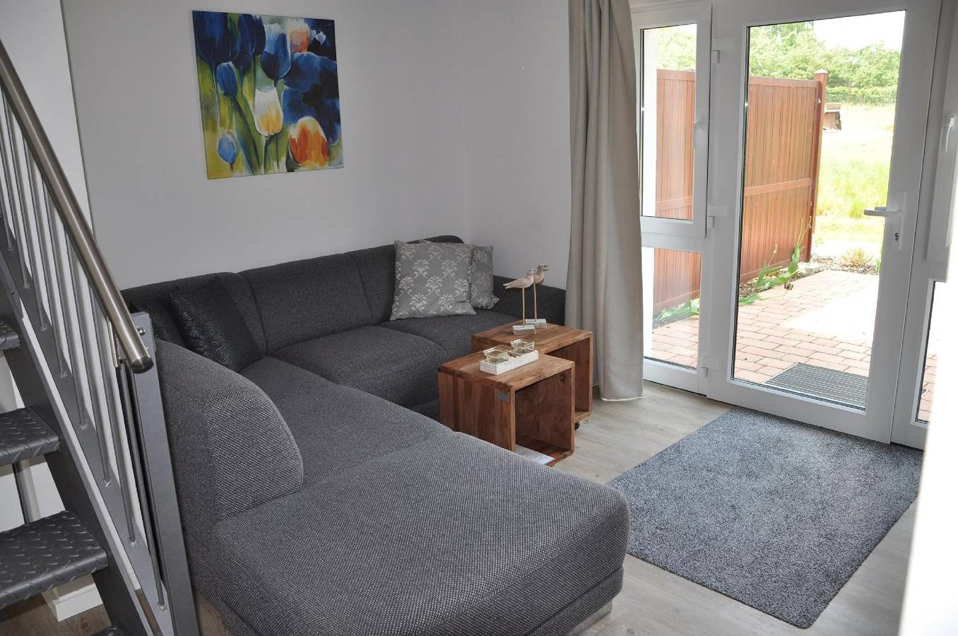 Ganze Ferienwohnung, Fewo "Kapitänshaus" mit Blick auf das Wasser in Lütow, Usedomer Norden