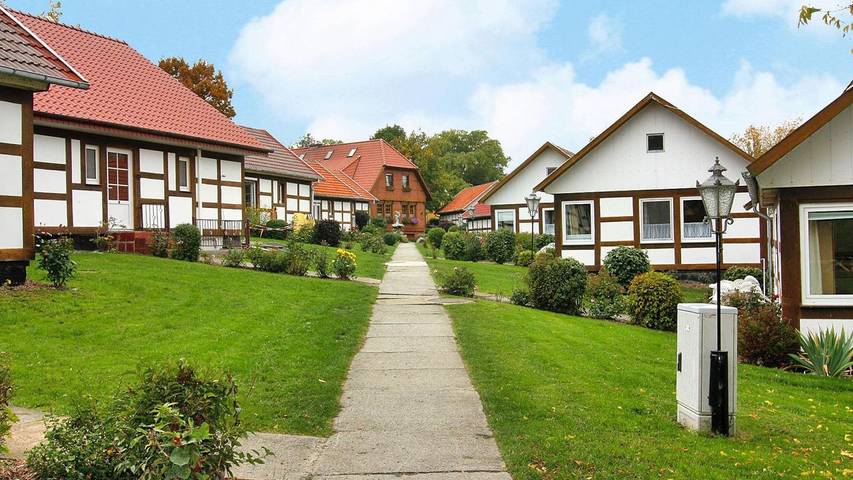 Ferienwohnung für 4 Personen, mit Sauna und Terrasse, mit Haustier in Wohlenberg