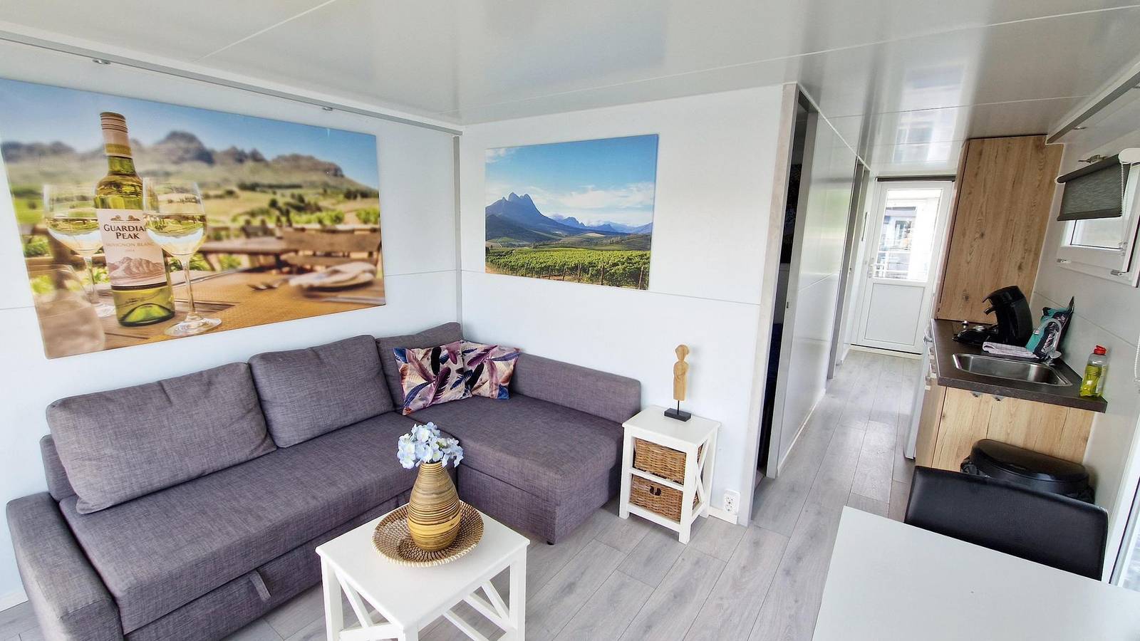 Marina Parcs — Havenlodge met dakterras en balkon (4-6 pers) Naarden in Naarden, Noord-Holland