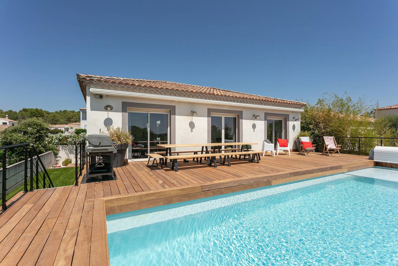 Villa „Le Golf St Thomas“ mit privaten Terrassen, Außenpool und Wlan in Béziers, Mittelmeerküste (Frankreich)