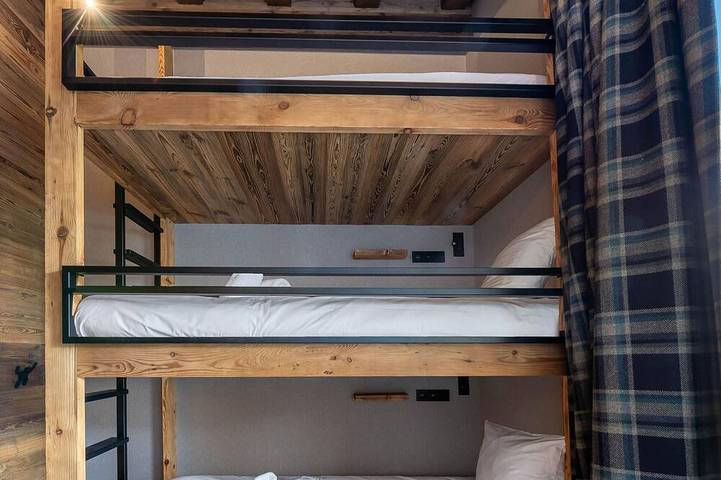 Ganze Wohnung, Zentrales Penthouse mit WLAN und Parkplatz, 6 Zimmer für 12 Personen in Saint-Bon-Tarentaise, Courchevel