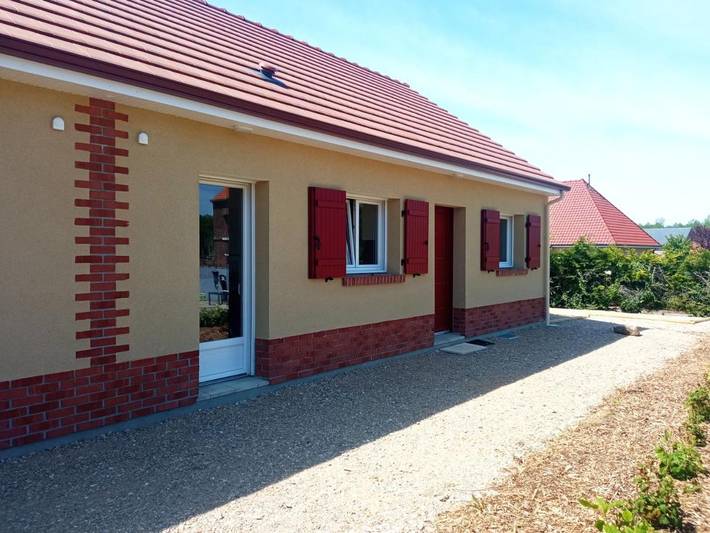 Maison de vacances pour 5 personnes, avec Terrasse ainsi que Jardin et Vue