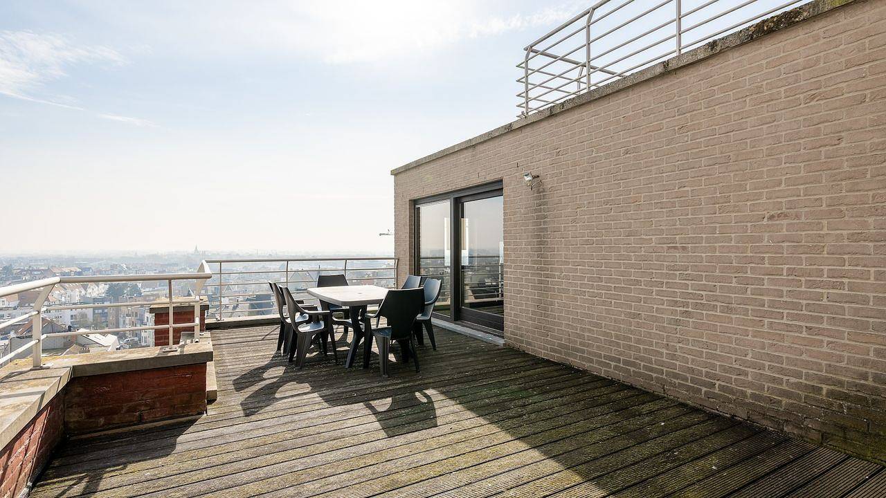 Appartement de vacances entier, Appartement de vacances pour 6 personnes avec terrasse in Blankenberge, Côte belge