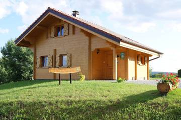 Chalet pour 5 personnes, avec jardin et terrasse dans Haute-Saône