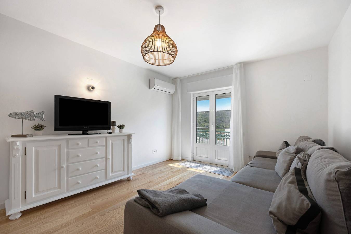 Ganze Wohnung, Ferienwohnung 'Casa Da Praia' mit Meerblick, Wlan und Klimaanlage in Odeceixe, Costa Alentejana