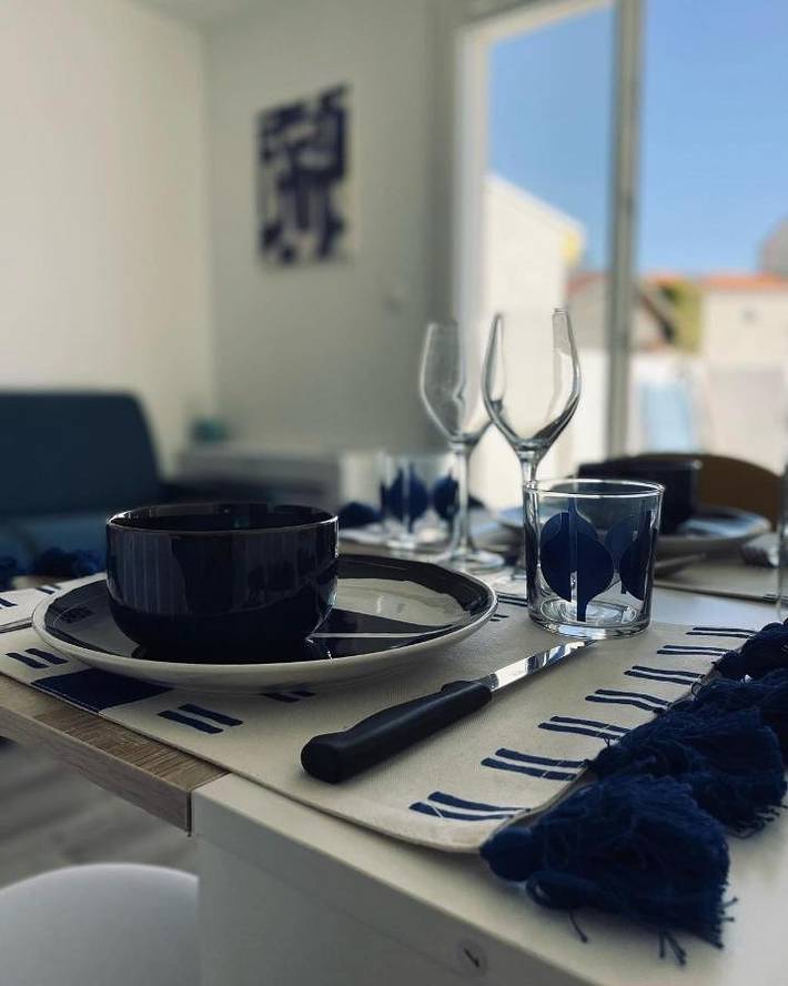 Appartement de vacances pour 3 personnes, avec Terrasse et Jardin à Talmont-sur-Gironde