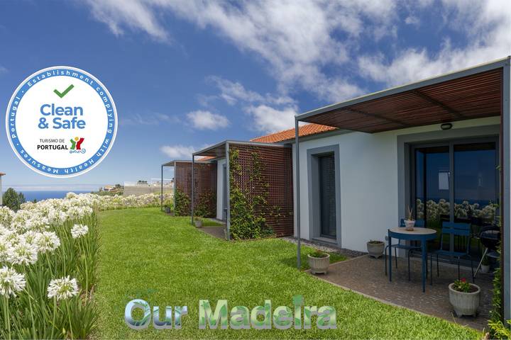 Cottage for 4 people, with Terrace and Garden as well as Pool in Madeira