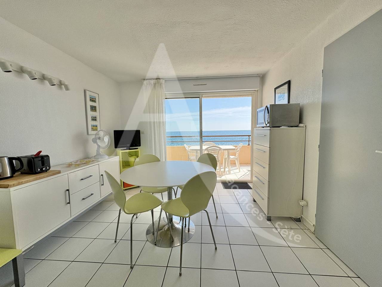 Ganze Wohnung, 285 / T2 Classé Avec Vue Mer, Wifi Et Piscine in Sete, Côte d'Améthyste