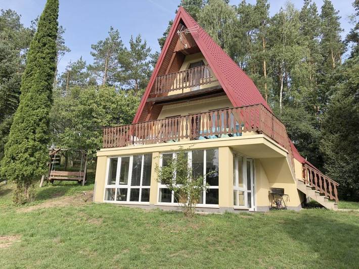 Ferienhaus für 8 Personen, mit Sauna und Garten sowie Ausblick, mit Haustier - 1