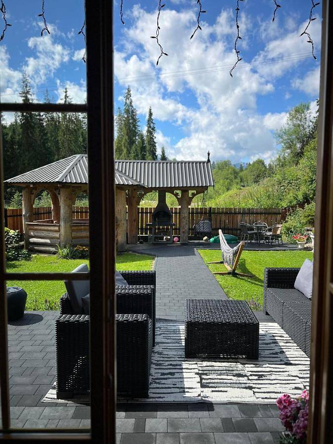 Dom dla 10 osób, z ogród i widok, Dla rodziny w Małe Ciche