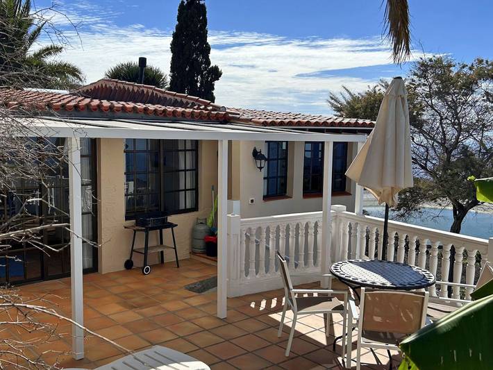 Ferienhaus für 3 Personen, mit Terrasse und Garten sowie Pool und Ausblick auf La Palma - 3