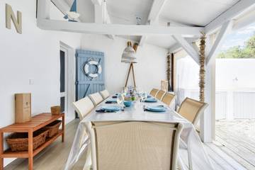 Gîte pour 8 personnes, avec jardin dans Plage des sables d'or