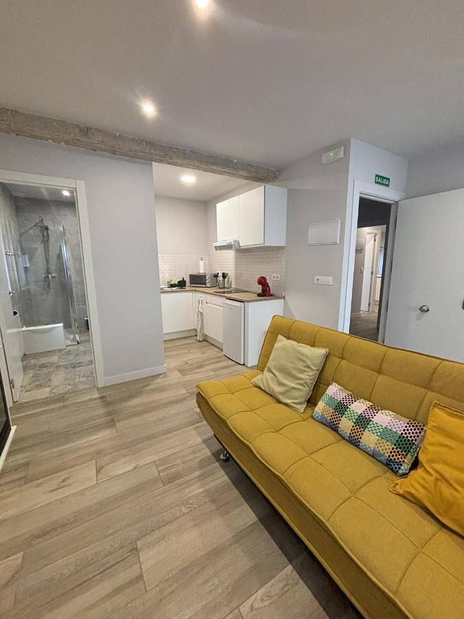 Apartamento para 3 personas, con vistas y terraza, Se admiten mascotas en Santillana del Mar