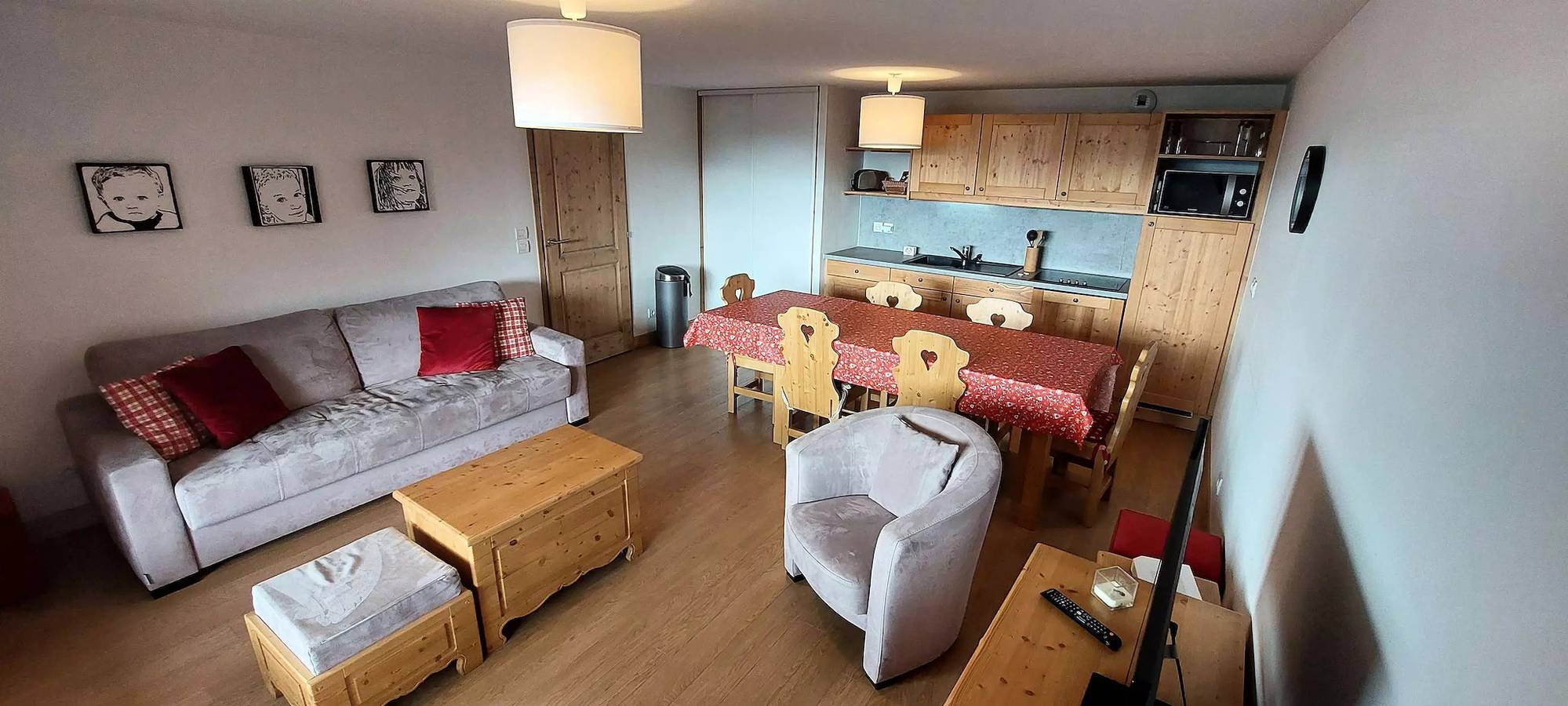 Ganze Wohnung, Paradiski schöne Wohnung renoviert Plan Peisey in Nationalpark Vanoise