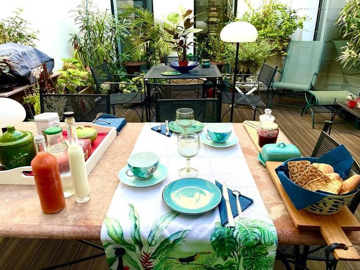 Chambre d’hôte pour 3 personnes, avec terrasse à Pézenas - 3