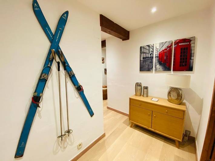 Gîte pour 6 personnes, avec jardin et vue ainsi que sauna et terrasse à Soldeu - 4