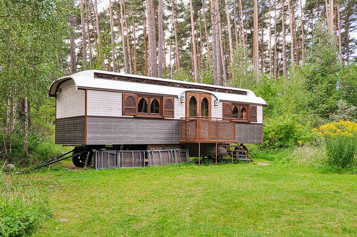 Ferienhaus für 2 Personen, mit Balkon in Lychen