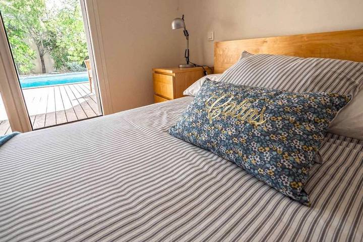 Location de vacances pour 6 personnes, avec jardin ainsi que vue et piscine, animaux acceptés à Durban-Corbières - 3