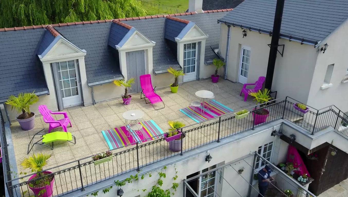 Chambre d'hôtes confortable avec piscine, jardin et parking près de Langeais in Langeais, Vallée de la Loire