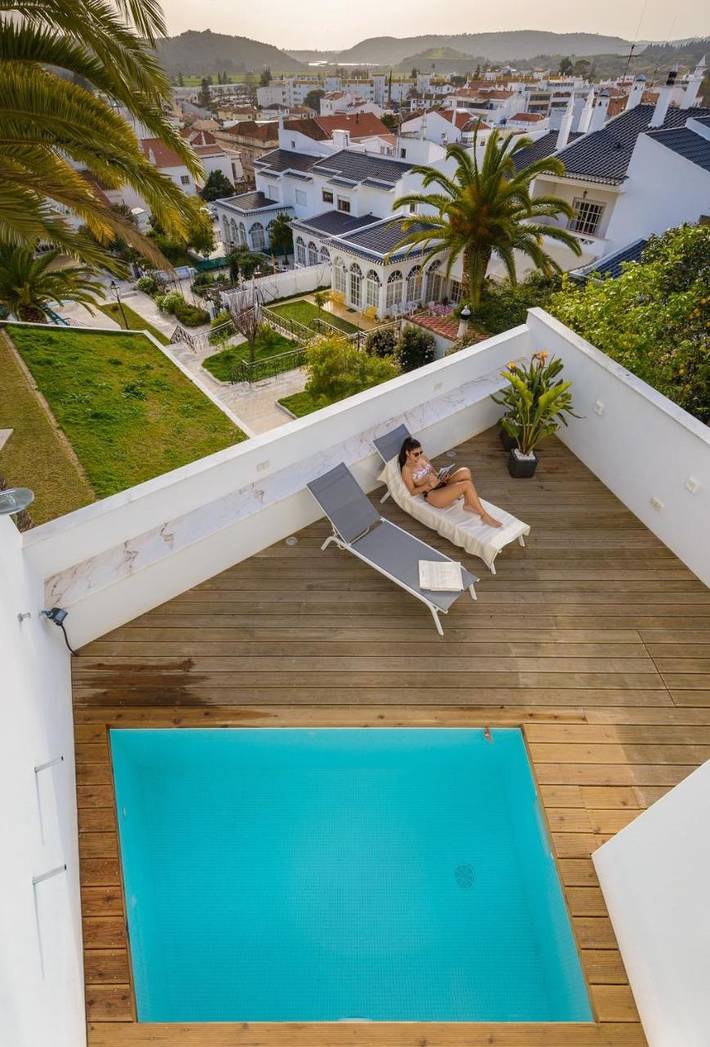 Casa rural para 6 personas, con vistas además de balcón y piscina en Silves - 4