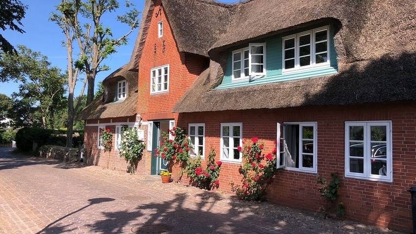 Ferienhaus für 4 Personen, mit Terrasse und Garten, kinderfreundlich auf Föhr