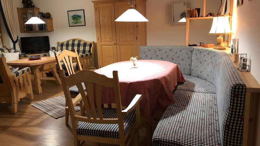 Ferienwohnung für 2 Personen, mit Balkon und Garten sowie Sauna in Wertach - 2