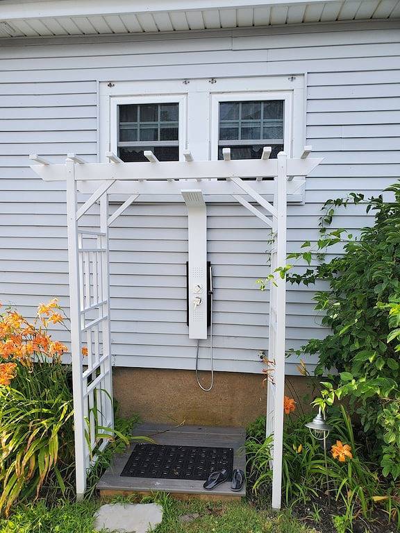Zu Fuß zum Strand, Meerblick in York Beach, Cape Neddick