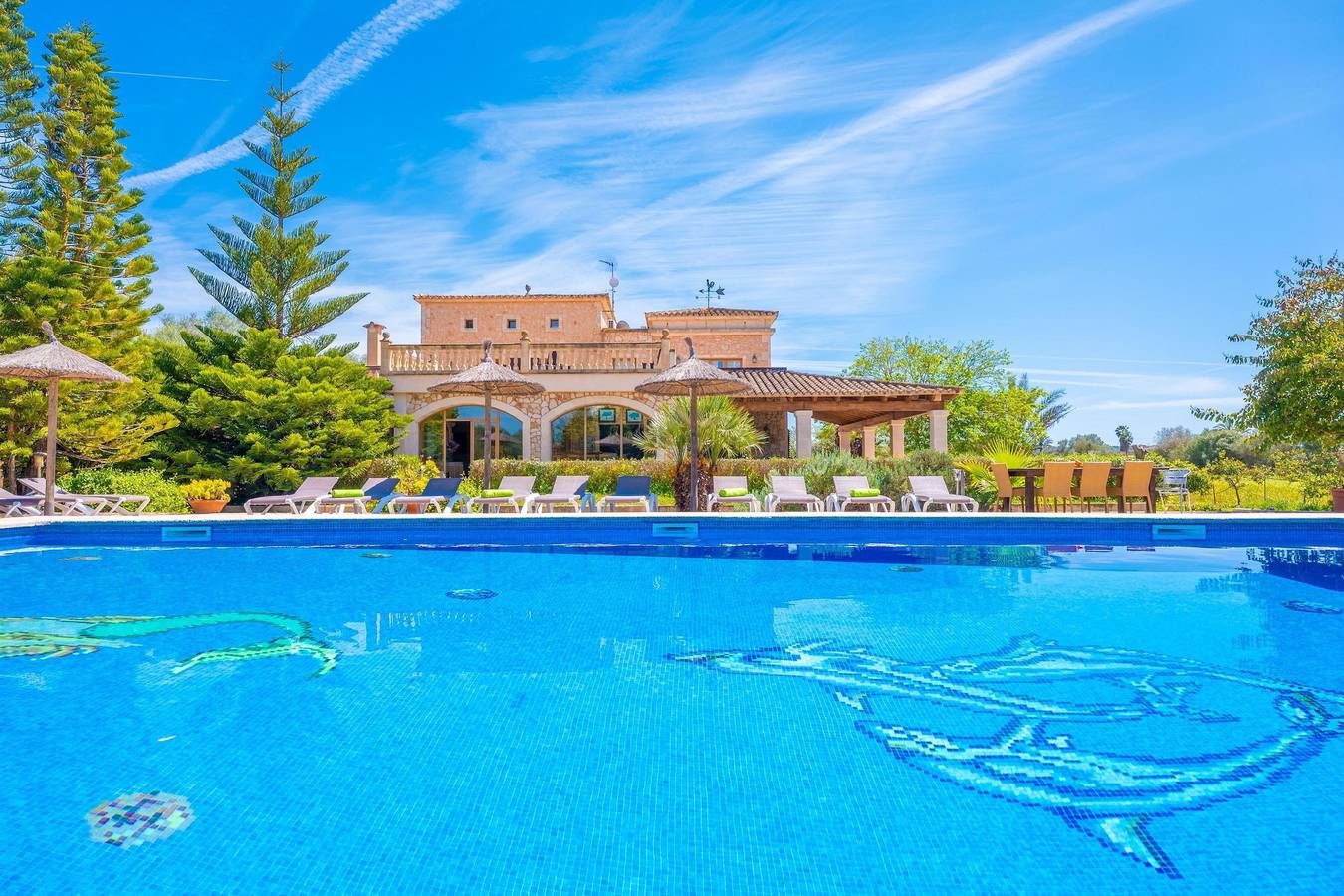 Villa für 18 Personen in Campos, Mallorca Süden