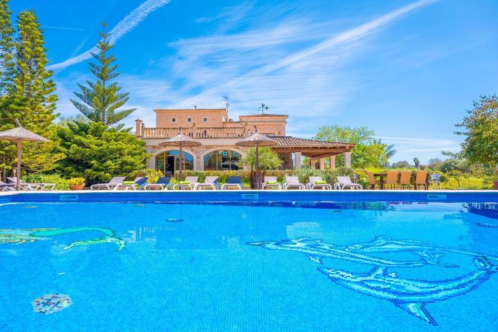 Na Pont - Villa with private pool in Campos. Free Wifi in Campos, South Majorca