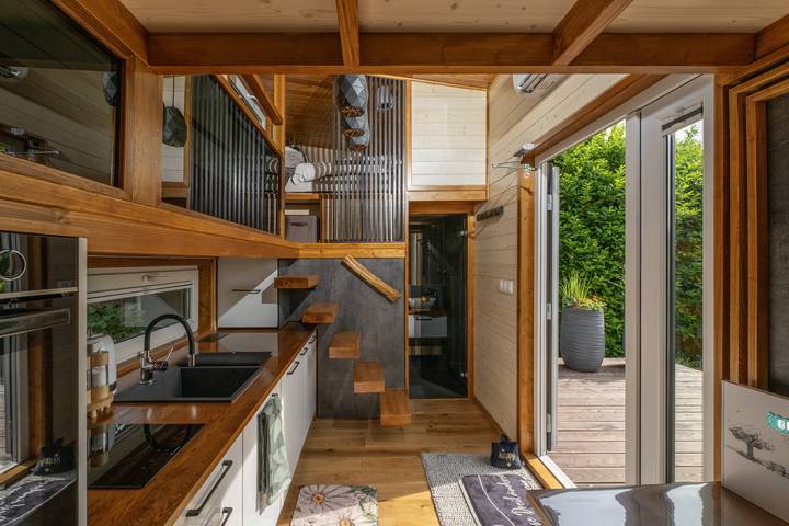 Luxuriöses Tiny House für 2 Personen mit Außen-Whirlpool im Herzen des Dreiländerecks in Kelmis, Lüttich und Umgebung