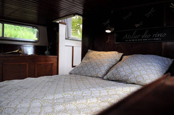 Péniche pour 4 personnes, avec terrasse dans Seine-et-Marne - 3