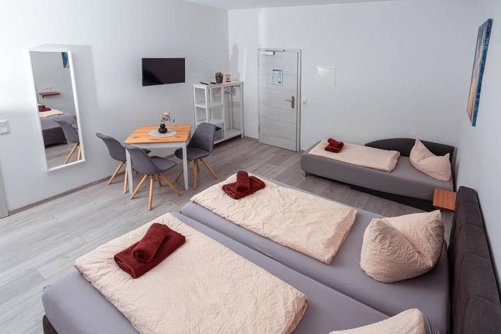 Gîte pour 3 personnes, avec terrasse, animaux acceptés à Gera - 2