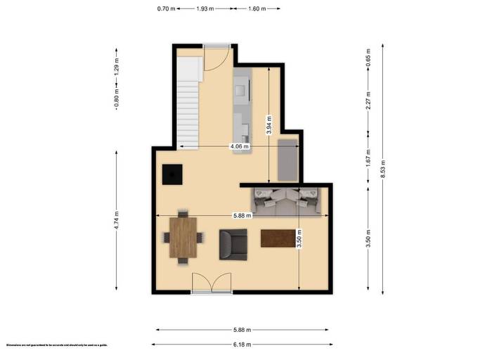 Location de vacances pour 4 personnes, avec terrasse et piscine à Biron - 3