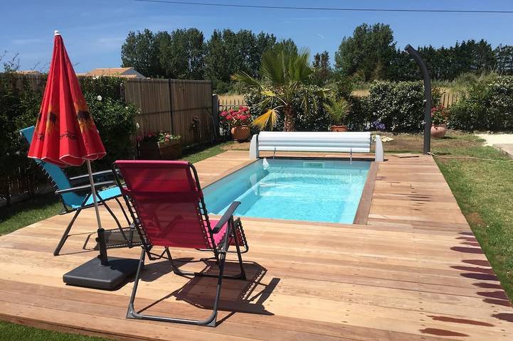 Maison de vacances pour 4 personnes, avec jardin sur l' Île d'Oléron