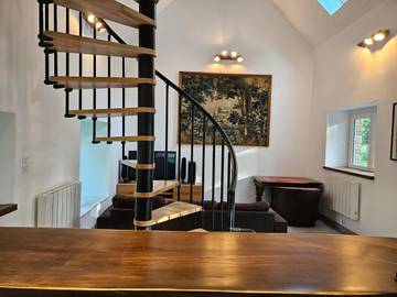 Gîte pour 2 personnes, avec jardin et balcon à Saint-Laurent