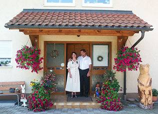 Gästehaus Rita - Doppelzimmer Standard mit Dusche und Wc in Stetten, Region Bodensee-Oberschwaben