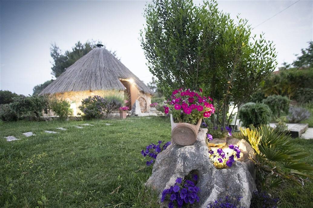 Extravagantes Ferienhaus "Pinnetta Sarda" mit Wlan, Klimaanlage und Garten in Codrongianos, Sassari Provinz
