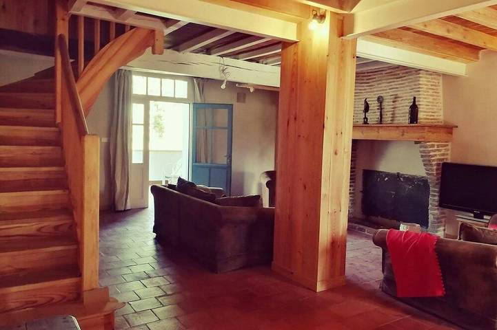 Gîte pour 10 personnes, avec jardin et jacuzzi à Luxey - 2