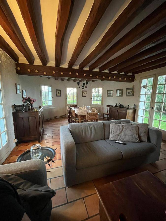 Location de vacances pour 10 personnes, avec vue ainsi que piscine et jardin à Francheville (Eure) - 4