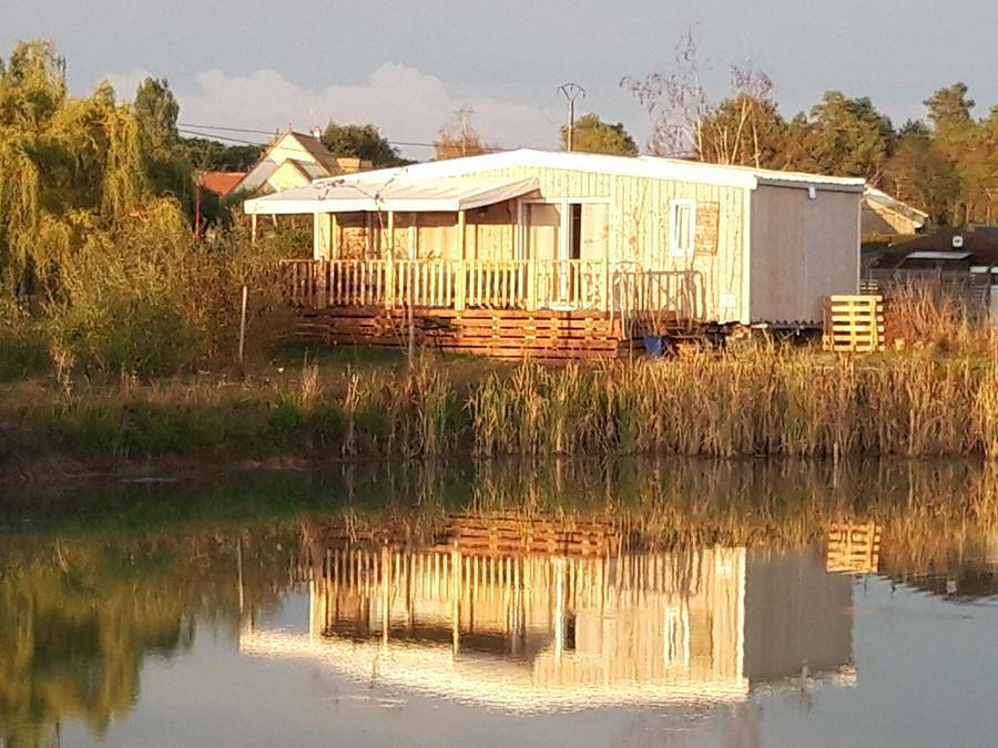 Lodges de Blois Chambord - Mobilheim 6 personen - Cottage Bord d'étang Premium 3 Schlafzimmer 1 Badezimmer 36 m² in Mont-près-Chambord, Sologne
